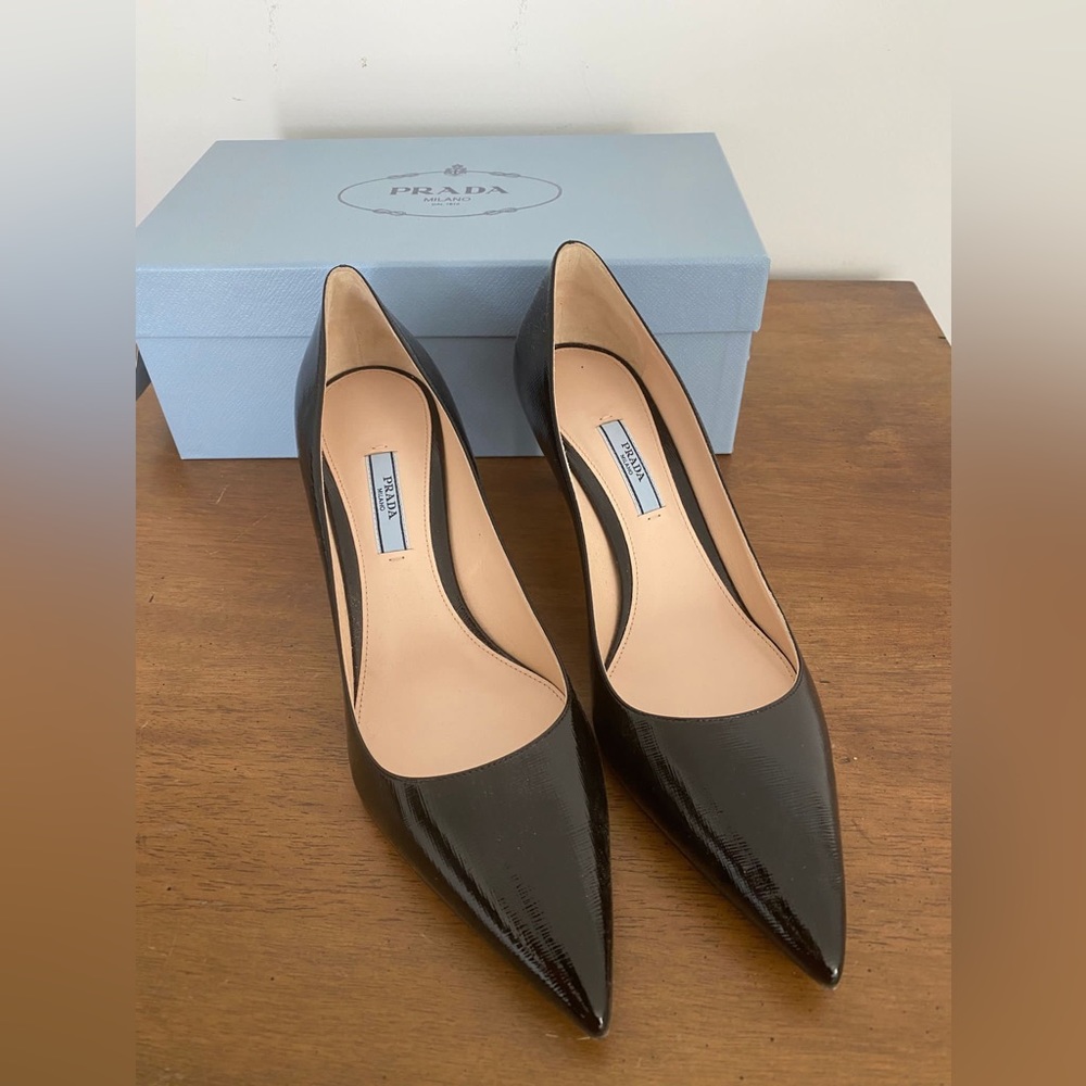 Prada Leather Heels *BRAND NEW*
